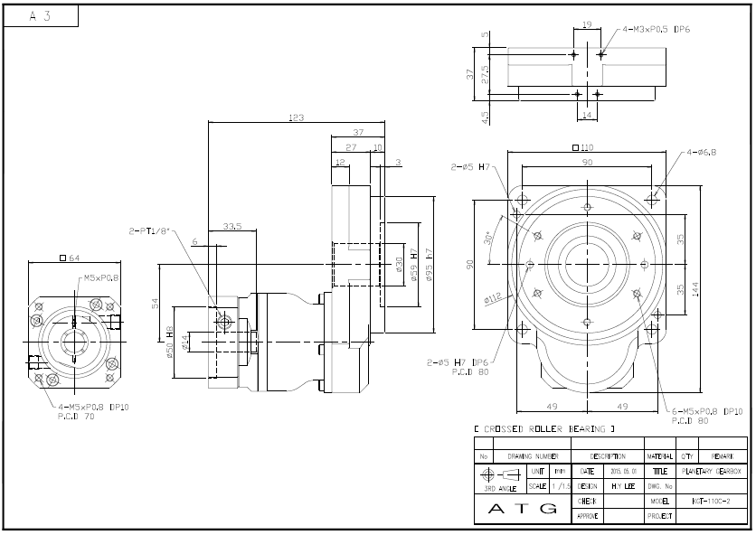 KGT-110C ½Ã¸®Áî 2´Ü °¨¼Ó±â ¿ÜÇüµµ.