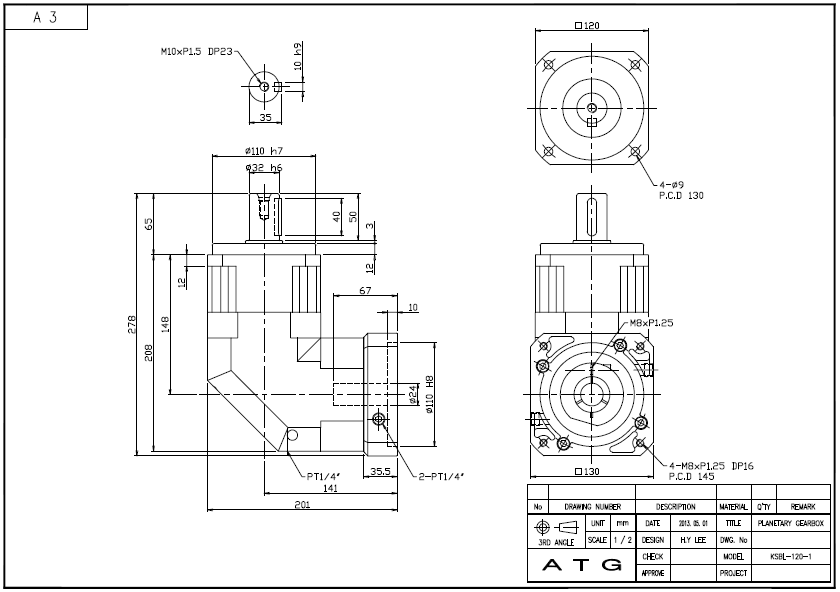 KSBL120 ½Ã¸®Áî 1´Ü °¨¼Ó±â ¿ÜÇüµµ.