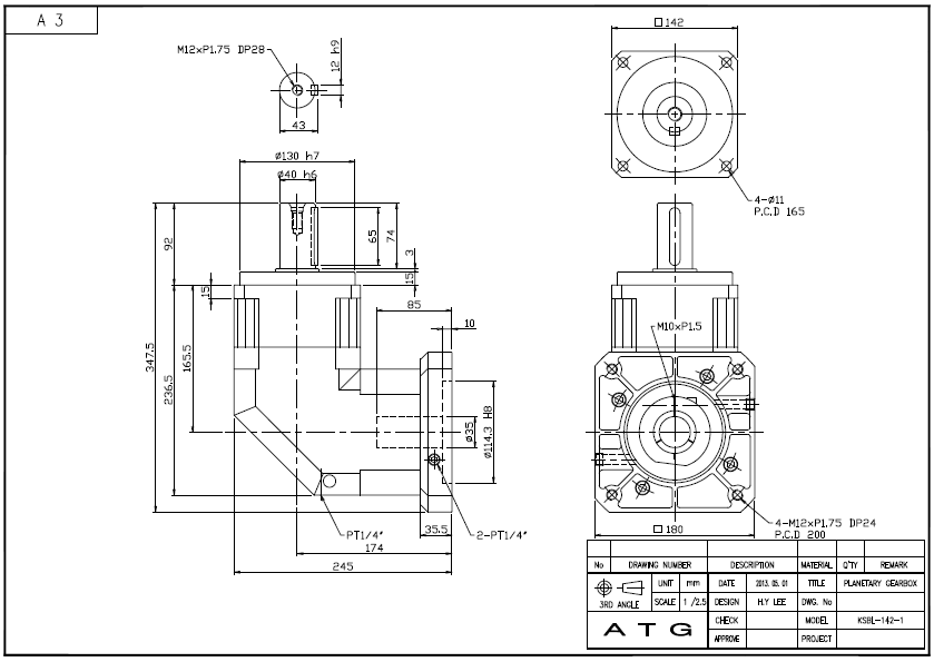 KSBL142 ½Ã¸®Áî 1´Ü °¨¼Ó±â ¿ÜÇüµµ.