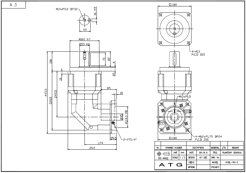 KSBL180 ½Ã¸®Áî 2´Ü °¨¼Ó±â ¿ÜÇüµµ.