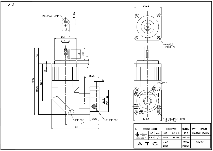 KSBL62 ½Ã¸®Áî 1´Ü °¨¼Ó±â ¿ÜÇüµµ.