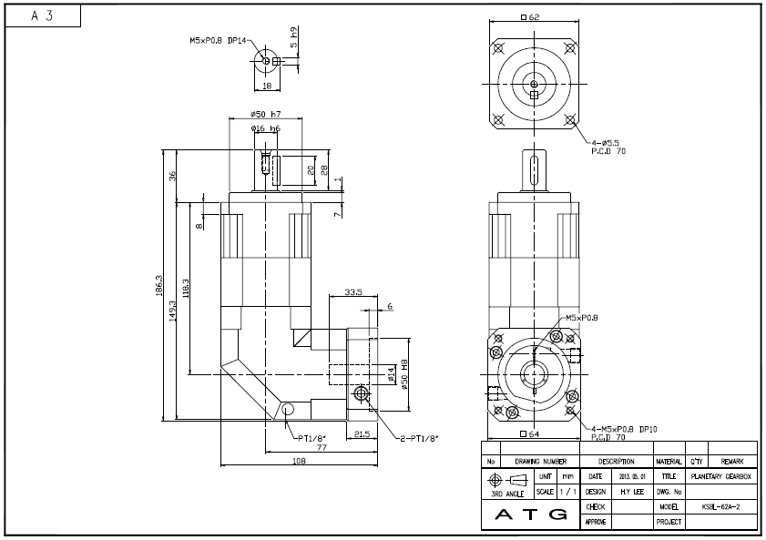 KSBL62A ½Ã¸®Áî 2´Ü °¨¼Ó±â ¿ÜÇüµµ.