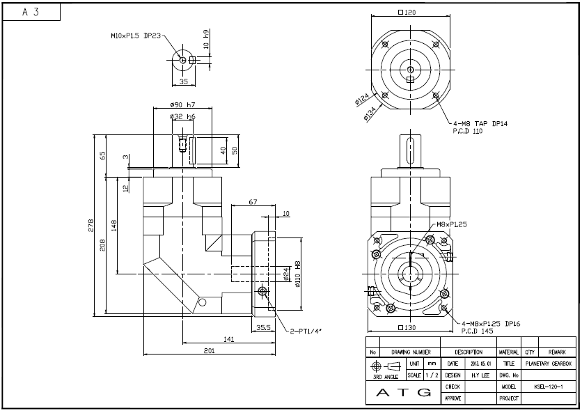 KSEL120 ½Ã¸®Áî 1´Ü °¨¼Ó±â ¿ÜÇüµµ.