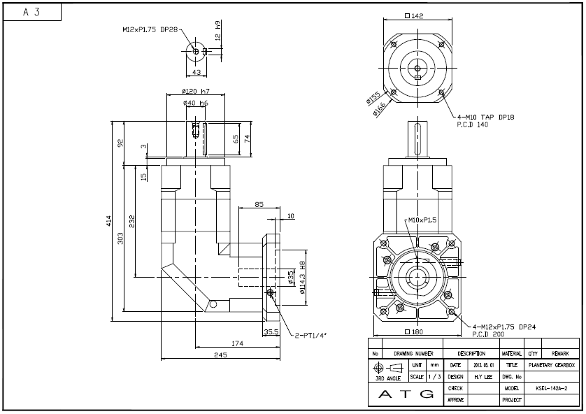 KSEL142 ½Ã¸®Áî 2´ÜA °¨¼Ó±â ¿ÜÇüµµ.