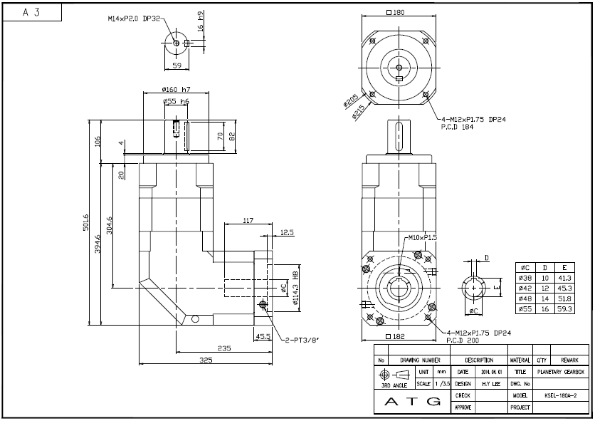 KSEL180A ø 2 ӱ .