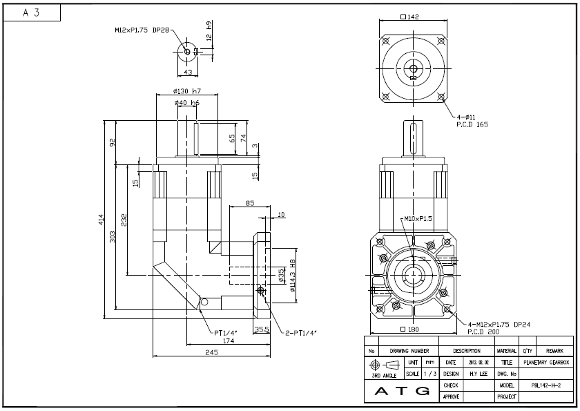 PBL142-H ½Ã¸®Áî 2´Ü °¨¼Ó±â ¿ÜÇüµµ.