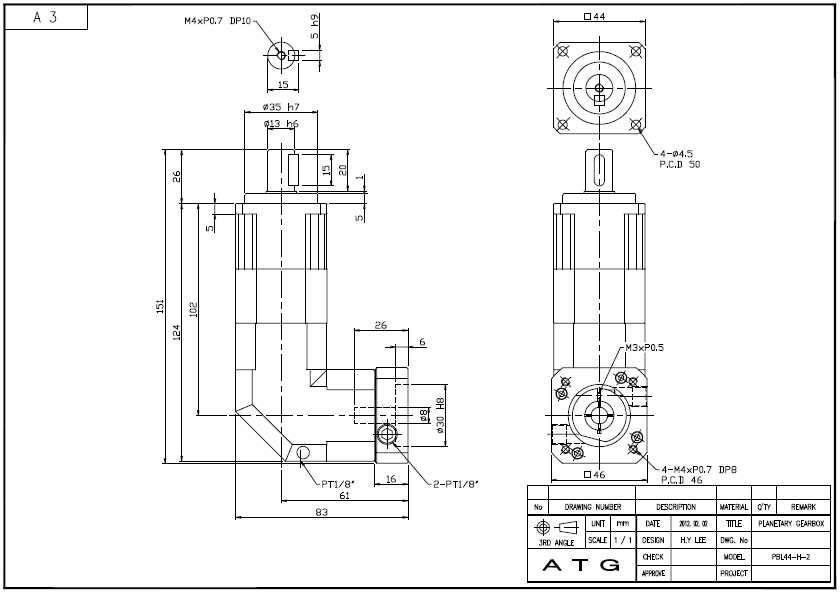 PBL44-H ø 2 ӱ .