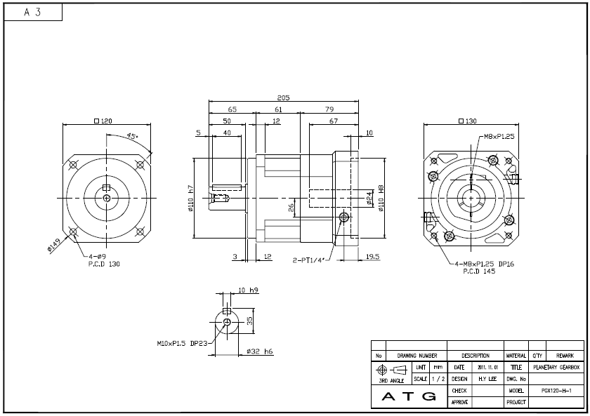 PGX120-H ø 1 ӱ .