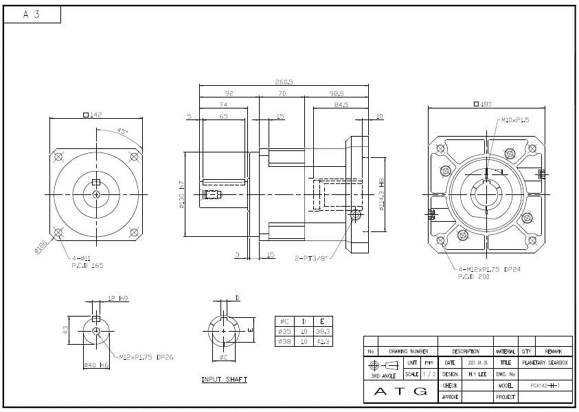 PGX142-H ø 1 ӱ .