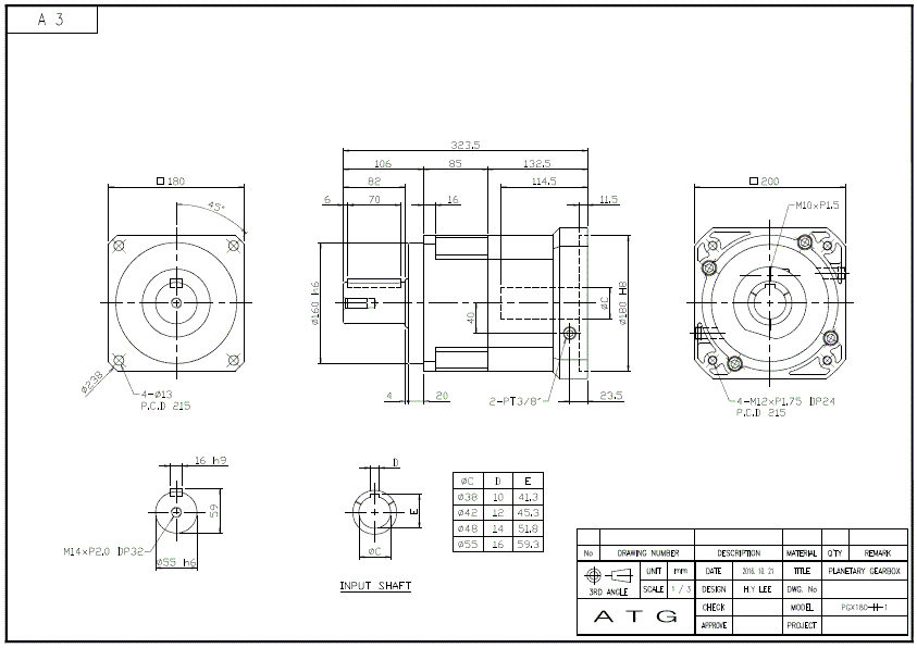 PGX180-H ø 1 ӱ .